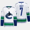 men canucks carson soucy authentic pro away primegreen white jersey