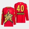 men canucks elias pettersson drew house 2024 nhl all star game primegreen authentic red jersey