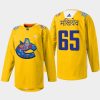 men canucks ilya mikheyev 2022 warmup diwali night yellow jersey