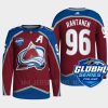 men canucks mikko rantanen authentic 2022 nhl global series burgundy jersey