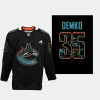 men canucks thatcher demko special edition first nations 2023 black jersey