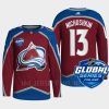 men canucks valeri nichushkin authentic 2022 nhl global series burgundy jersey