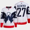 men capitals alexander alexeyev primegreen authentic 2023 nhl stadium series white jersey