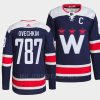 men capitals alexander ovechkin authentic pro 787th career goal navy jersey