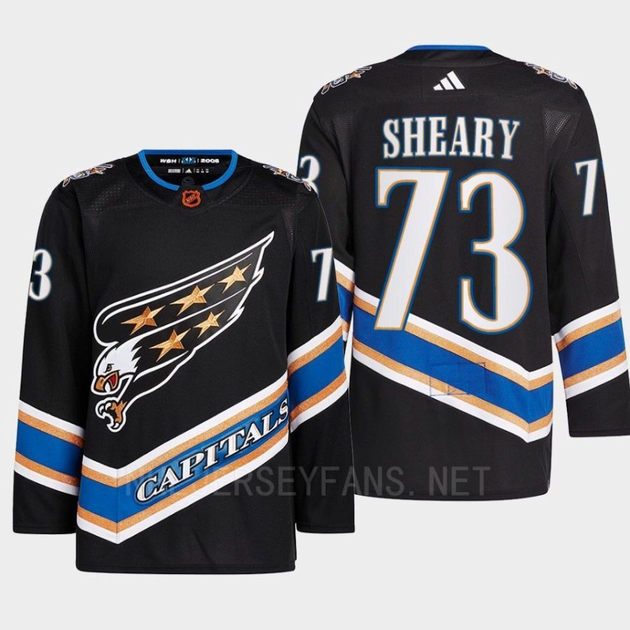 men capitals conor sheary 2022 authentic primegreen reverse retro 2.0 black jersey