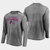 men colorado avalanche special edition gray long sleeve t shirt