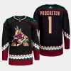 men coyotes ivan prosvetov primegreen home authentic pro black jersey