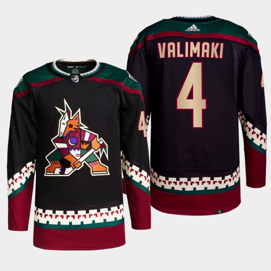 men coyotes juuso valimaki home primegreen black jersey