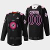 men devils custom warmup hispanic heritage night 2022 black jersey