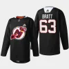 men devils jesper bratt specialty 2024 black history celebration black jersey