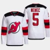 men devils simon nemec primegreen away authentic pro white jersey