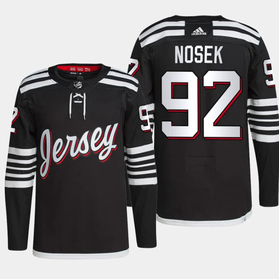 men devils tomas nosek primegreen alternate authentic pro black jersey