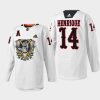 men ducks adam henrique 2022 warmup dia de muertos night white jersey