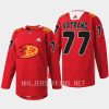 men ducks frank vatrano rabbit warmup 2023 lunar new year red jersey