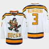 men ducks john klingberg ice hockey the mighty ducks white jersey