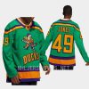 men ducks max jones authentic mighty ducks green jersey