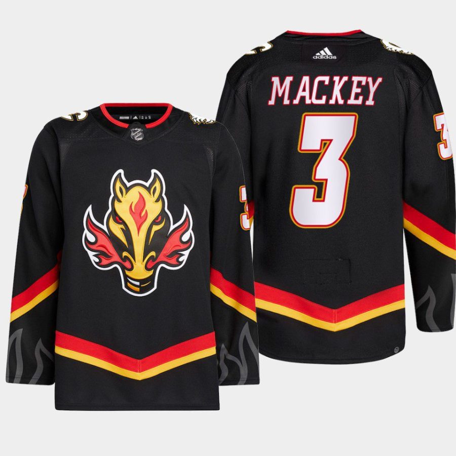 men flames connor mackey 2022 23 primegreen blasty alternate black jersey