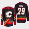 men flames dillon dube 2022 authentic primegreen reverse retro 2.0 black jersey