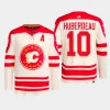 men flames jonathan huberdeau primegreen 2023 nhl heritage classic authentic player cream jersey