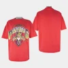 men florida panthers single stitch red 1990s vintage t shirt