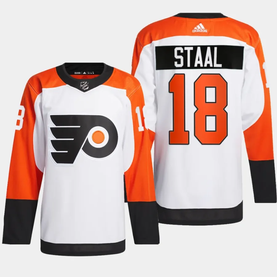 men flyers marc staal 2023 24 away authentic primegreen white jersey