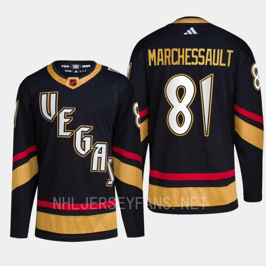 men golden knights jonathan marchessault 2022 primegreen authentic reverse retro 2.0 black jersey