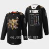 men golden knights mark stone warmups 2023 pride knight black jersey