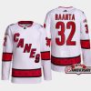 men hurricanes antti raanta 2022 23 25th anniversary authentic away white jersey