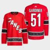 men hurricanes jake gardiner 2022 authentic primegreen reverse retro 2.0 red jersey