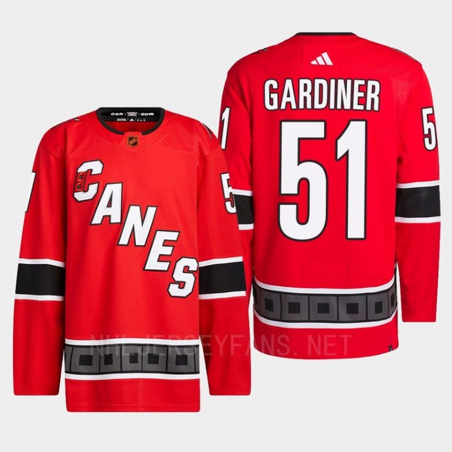 men hurricanes jake gardiner 2022 authentic primegreen reverse retro 2.0 red jersey