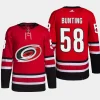 men hurricanes michael bunting authentic pro home primegreen red jersey