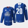 men hurricanes sebastian aho throwback north carolina night 2022 blue jersey