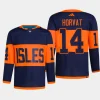 men islanders bo horvat authentic pro 2024 nhl stadium series navy jersey