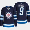 men jets alex iafallo authentic pro home primegreen navy jersey