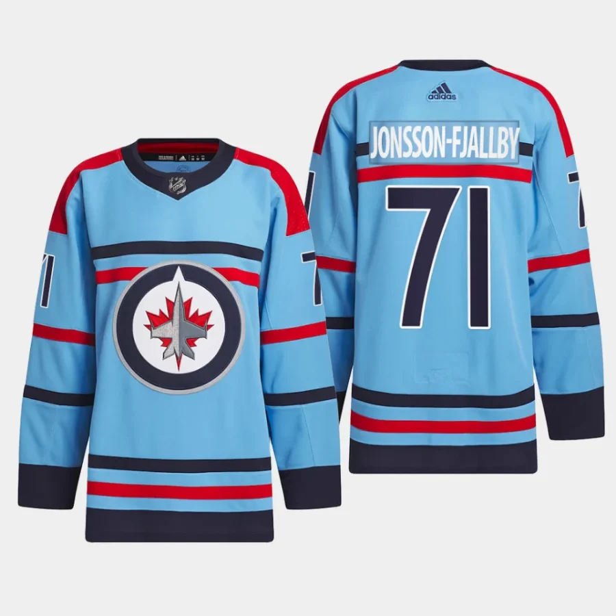 men jets axel jonsson fjallby 2023 24 primegreen rcaf centennial authentic light blue jersey