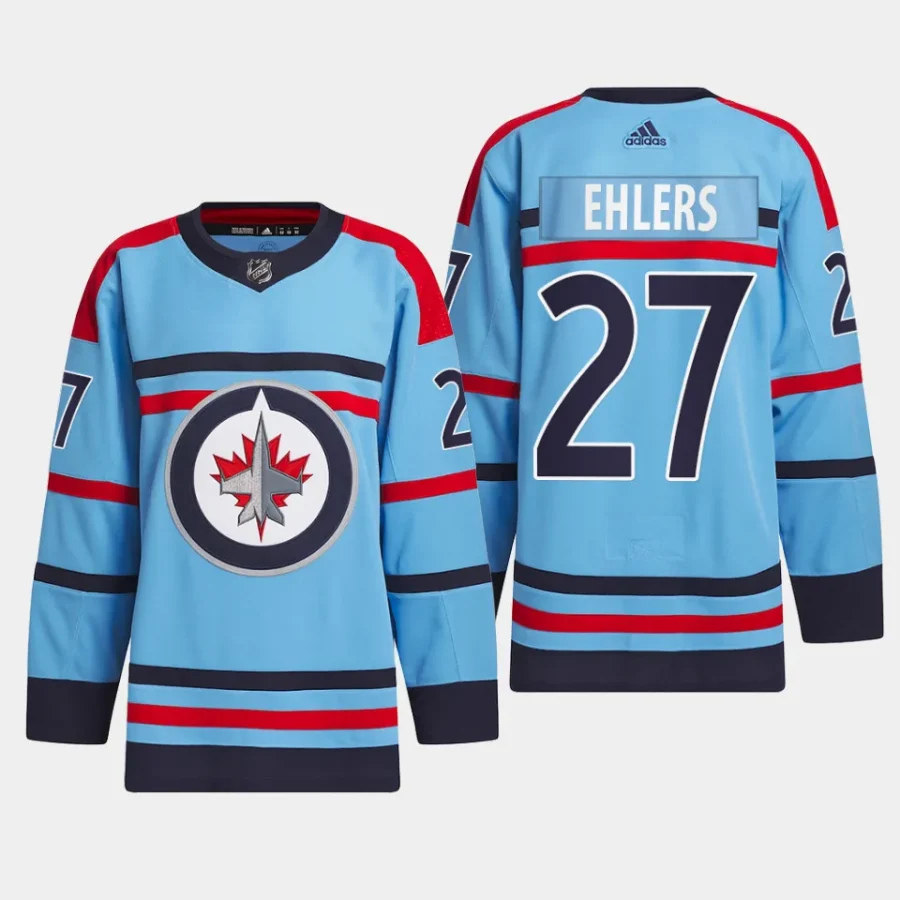 men jets nikolaj ehlers 2023 24 primegreen rcaf centennial authentic light blue jersey