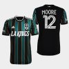 men kings trevor moore 2022 la galaxy night black jersey