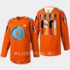 men kraken chris driedger 2022 warmup indigenous people night orange jersey