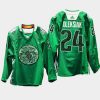 men kraken jamie oleksiak eco conscious green night 2022 green jersey