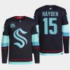 men kraken john hayden home authentic primegreen navy jersey