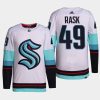 men kraken victor rask 2022 away authentic primegreen white jersey