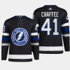 men lightning mitchell chaffee 2023 24 primegreen authentic alternate black jersey