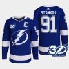 men lightning steven stamkos 1992 2022 authentic home 30th season blue jersey