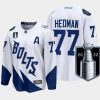 men lightning victor hedman stadium series 2022 stanley cup final white jersey