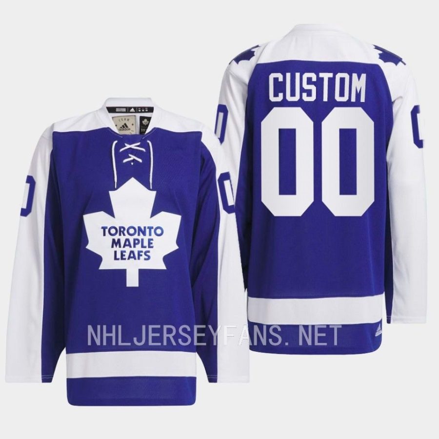 men maple leafs custom 1972 hockey team classics royal jersey