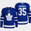 men maple leafs ilya samsonov 2022 home primegreen authentic blue jersey