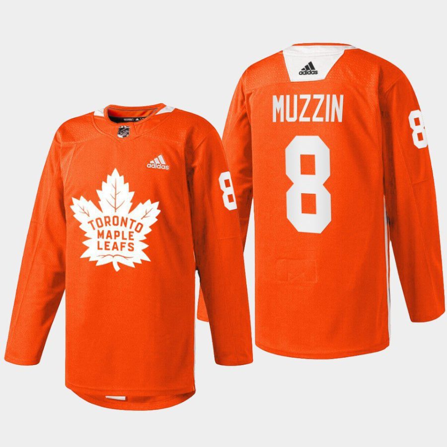 men maple leafs jake muzzin 2022 warmup every child matters orange jersey