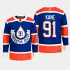 men oilers evander kane primegreen 2023 nhl heritage classic authentic player royal jersey