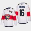 men panthers aleksander barkov away authentic 2023 all star patch white jersey