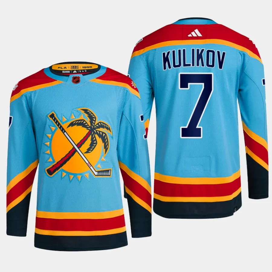 men panthers dmitry kulikov authentic pro reverse retro 2.0 primegreen blue jersey